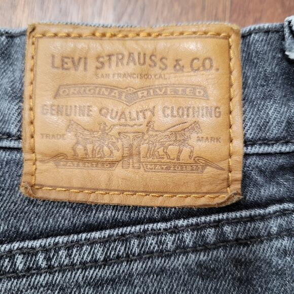 Levi's Wedgie Ankle Length Jeans Size 25 Rough Hems - Picture 6 of 11